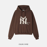 Distro NY Crop Hoodie (4color) (No.989)