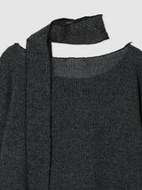 [Muffler Set] Mood Ribbon Daily Knit (4c)