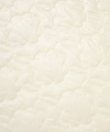 Women’s Clover Heart Quilted Short Vest Light Yellow