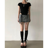 Stripe Strap Skirt
