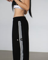 Track Point String Wide Pants