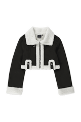CROP MOUTON JACKET
