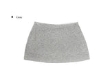 Seanma Low Mini Skirt Pants