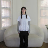 キュートティアードTシャツ