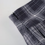 Preppy Pleats A-line Pants Skirt