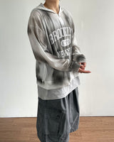 Brue Spray Mesh Hoodie Zip-up