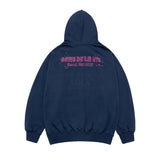 24FW ハンドスケッチベアフーディーネイビー