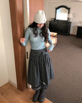 [U-BASIC/wool 30%] メイトテンセルポーラ長袖