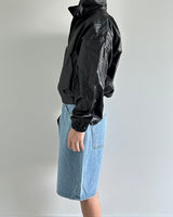 Seat coating zip-up jumper