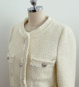 Linzer Round Surgical Tweed Jacket