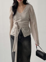 Enne Alpaca Wrap Bustier