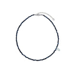 Bohemian Coco Necklace [dark navy]