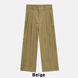 Laura Two Pintuck Wide Slacks
