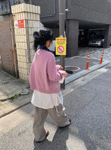 [unisex] ノード カーゴ ポケット ナイロン バンディング ワイド パンツ
