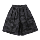 MILITARY CARGO HALF PANTS CHARCOAL