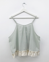 Clue Pearl Punched Bustier (2color)