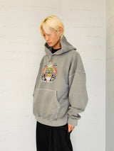VENTIQUE ピグメントモーターレーシングフーディー 3colors