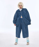 Destroyed Pants Blue
