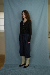 Spring soft cardigan set_black
