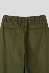 Hard cotton one tuck pants 5color