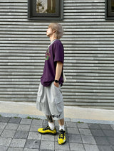 Scull cargo sweat bermuda pants 2C