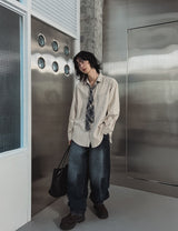 Loble Baggy Balloon Denim Pants