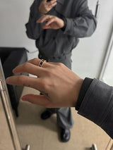 ASCLO Burgundy Cross Ring