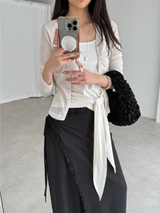 breeze button cardigan