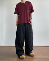 Weather Crop Waffle Short Sleeve Tee