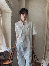 Arden Tassel Crop Half Shirt