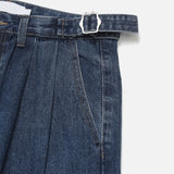 LMN KIKO Bizo Two Tuck Wide Denim Pants (4 colors)