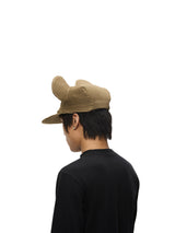6CRAYON Army Green Pleated Flat Brim Mickey Cap