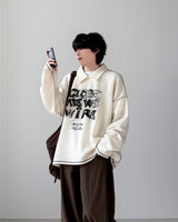Finish Collar Knit T-shirt