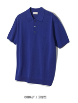Air Cool Button Collar Short Pants Knit