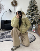 ペロアジャストピンタックコットンパンツ
