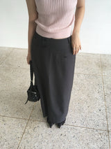 Dual Maxi Skirt