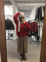 ウールブレンドマフラービーニー (5 Colors)