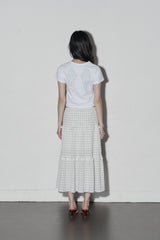 ロング cc スカート (white)