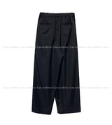 Mary three tuck wide slacks
