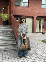 mush bag (brown)