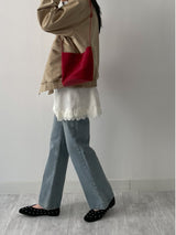 009 Teen Blue Semi Bootcut Denim Pants