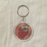 [MADE] ベリーブーファブリックキーホルダー🍓