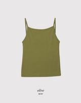 TR Boat Neck Rib Sleeveless (6color)