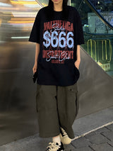 666ヴィンテージナンバーTシャツ