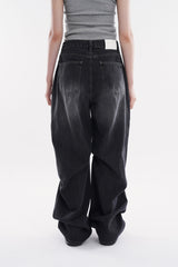 Milo snap wide denim pants