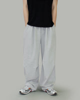 Needle pintuck balloon pants