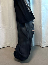 dirty cutting sweatpants