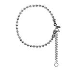 [MADE] 014 A 2-way surgical ball chain necklace