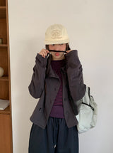 Sitka Cotton Double Collar Cardigan