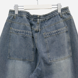Mob Pintuck denim pants 2C